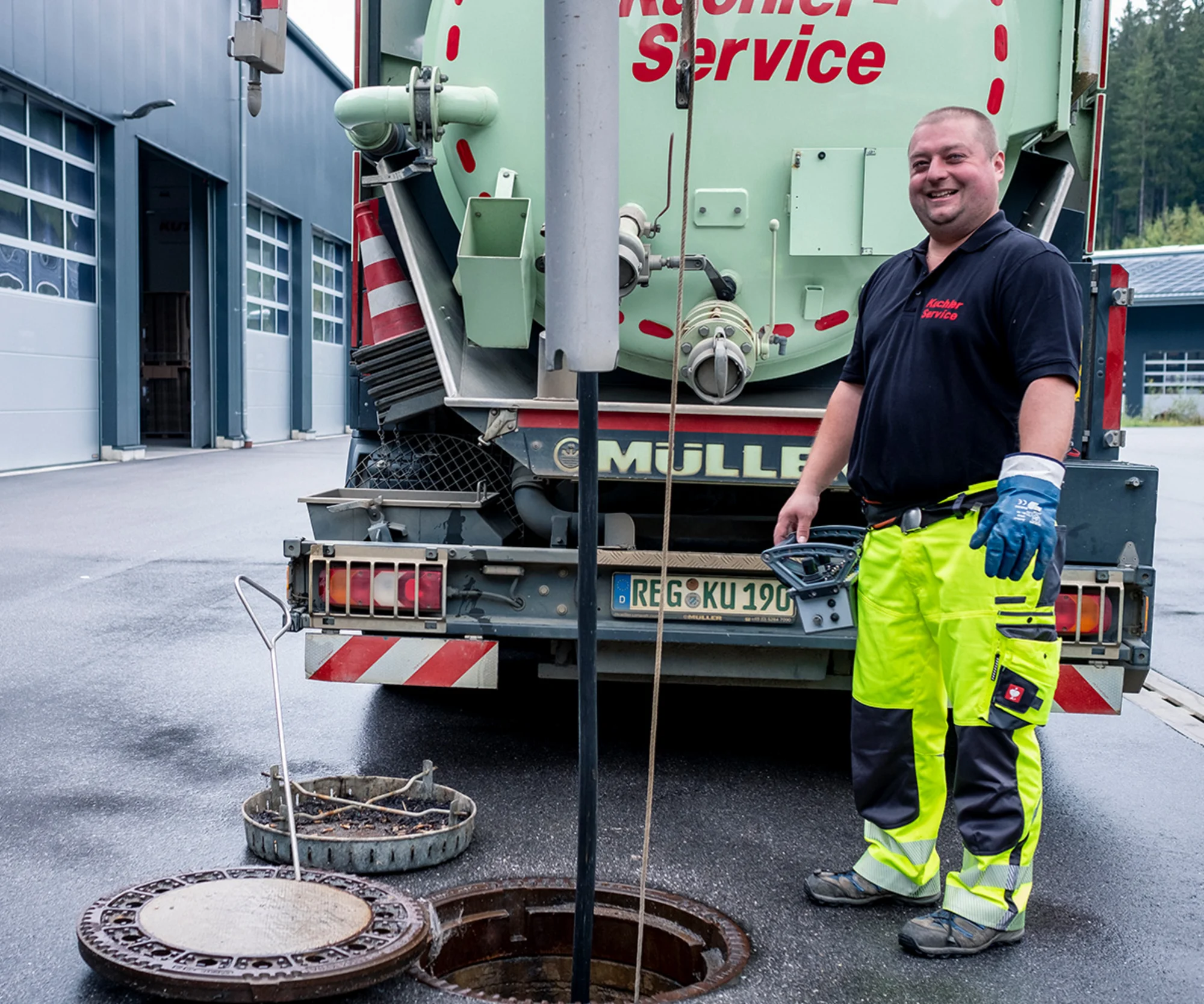 TV Kanaluntersuchung von Leitungen in Stephansposching