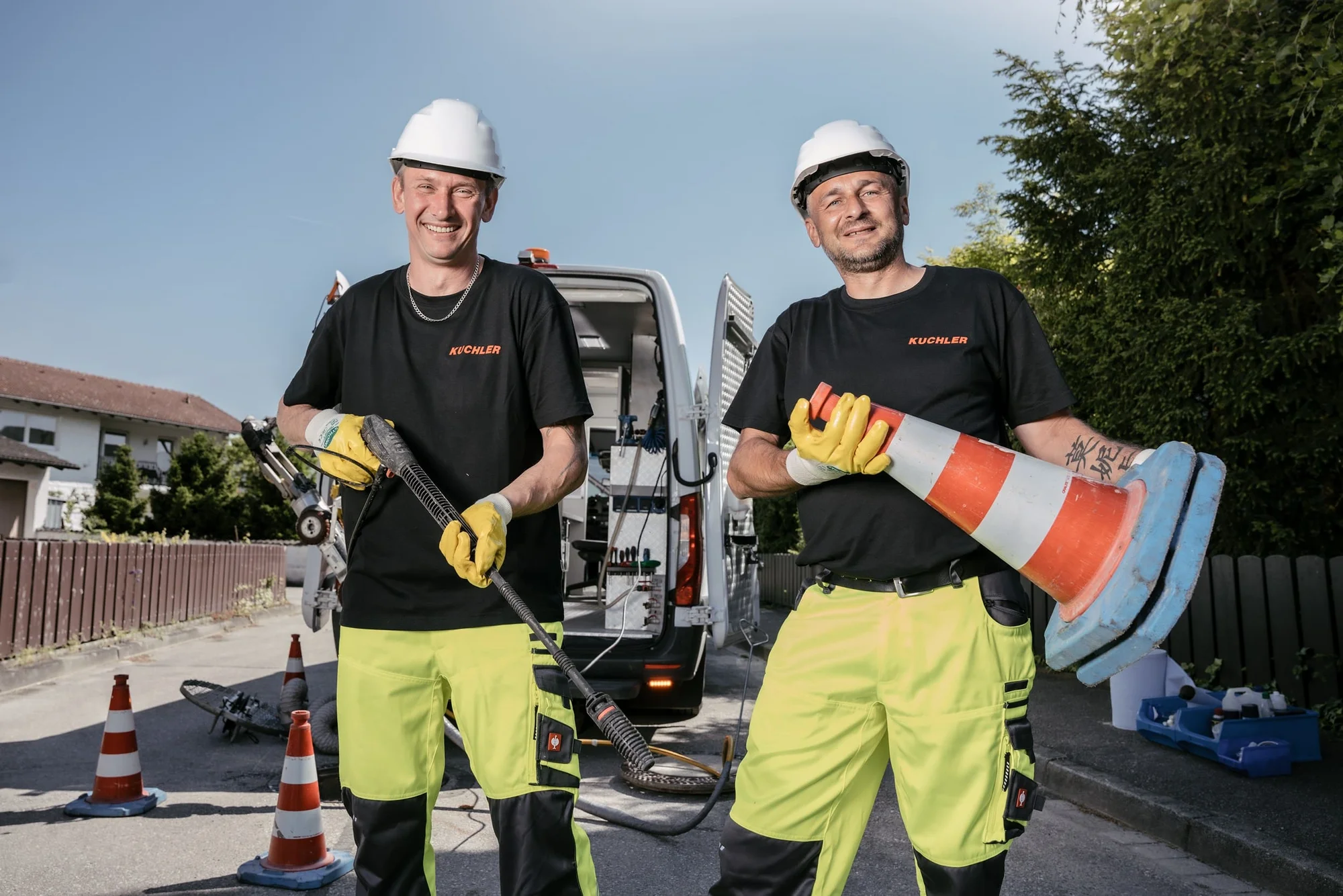 Kuchler Team und Technik in Stephansposching